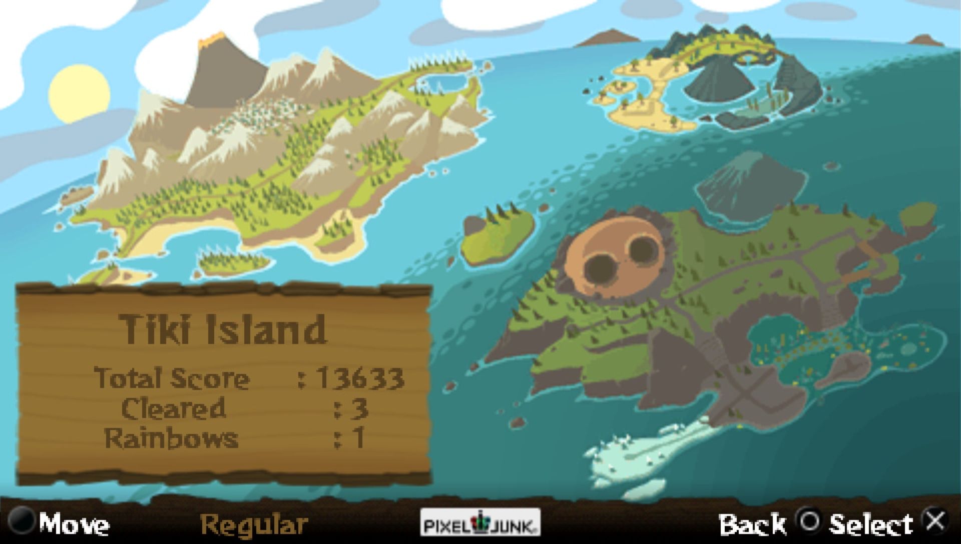 像素垃圾：妖怪豪华版PSP游戏截图第3张