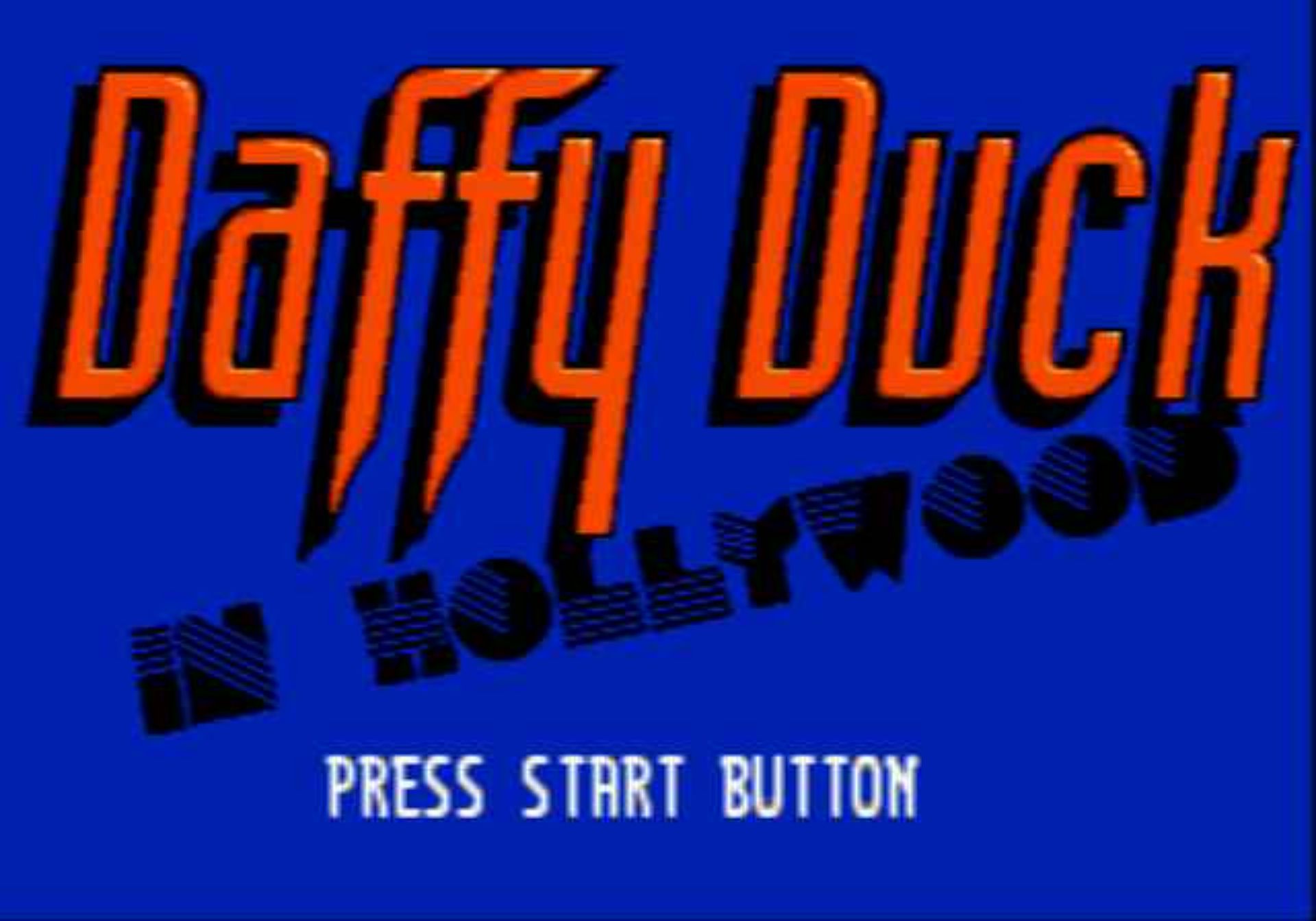 达菲鸭好莱坞冒险MD游戏截图第7张