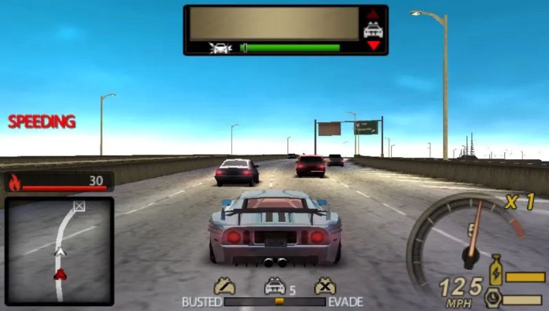 极品飞车：无间风云PSP游戏截图第4张