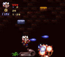 美国鼠谭：西部历险记／西部枪鼠SFC游戏截图第10张