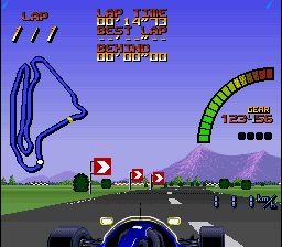 尼格尔曼塞尔F1挑战SFC游戏截图第9张