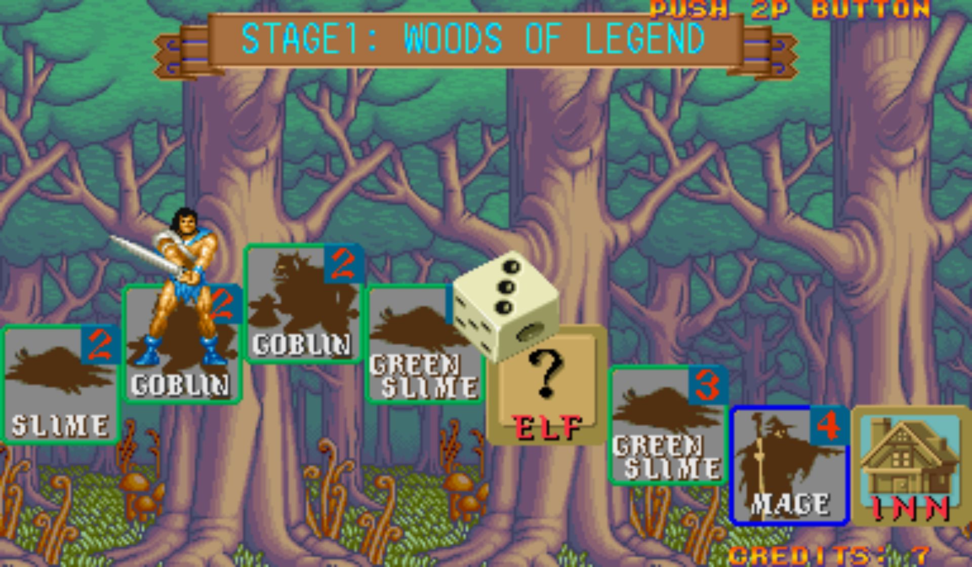 龙之谜题／龙之问答街机游戏截图第16张