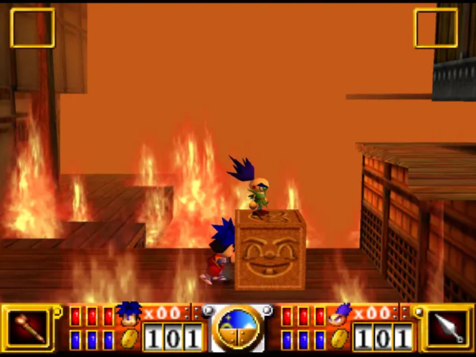 大盗伍佑卫门：道中除妖记N64游戏截图第22张