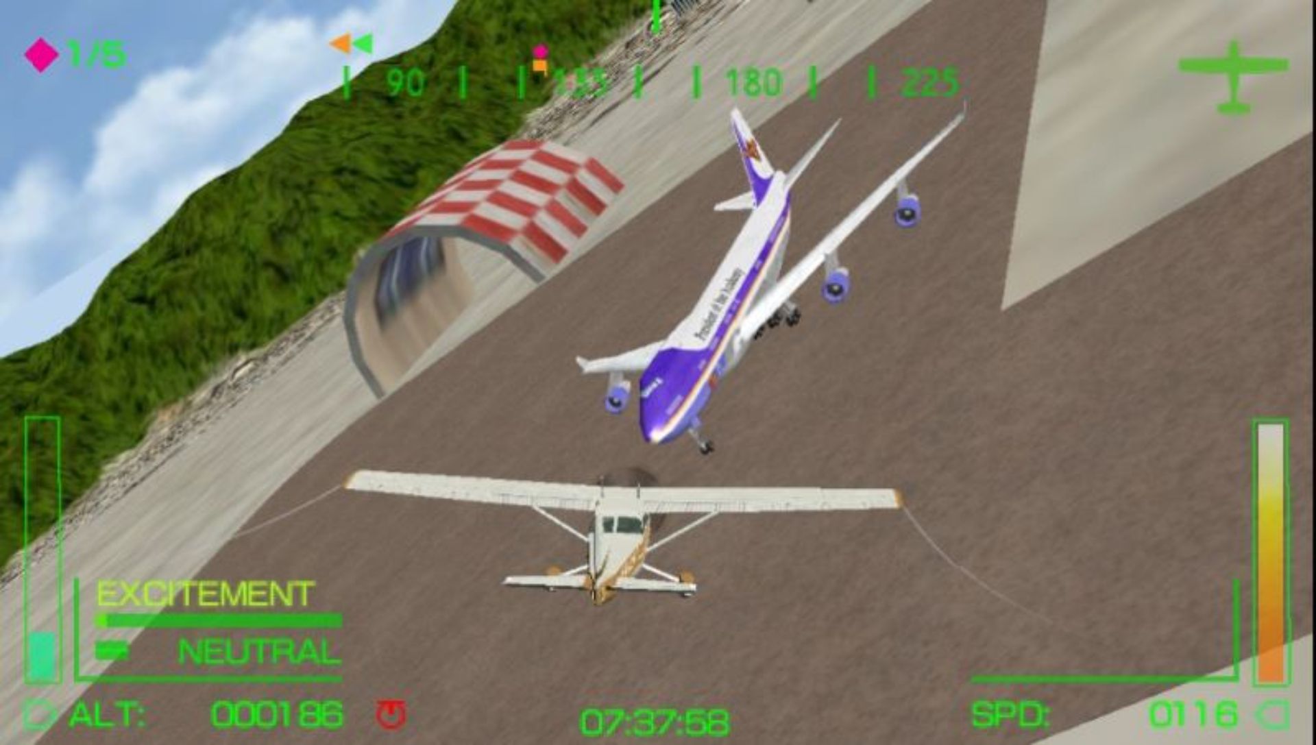 飞行大考验：名机总动员PSP游戏截图第3张