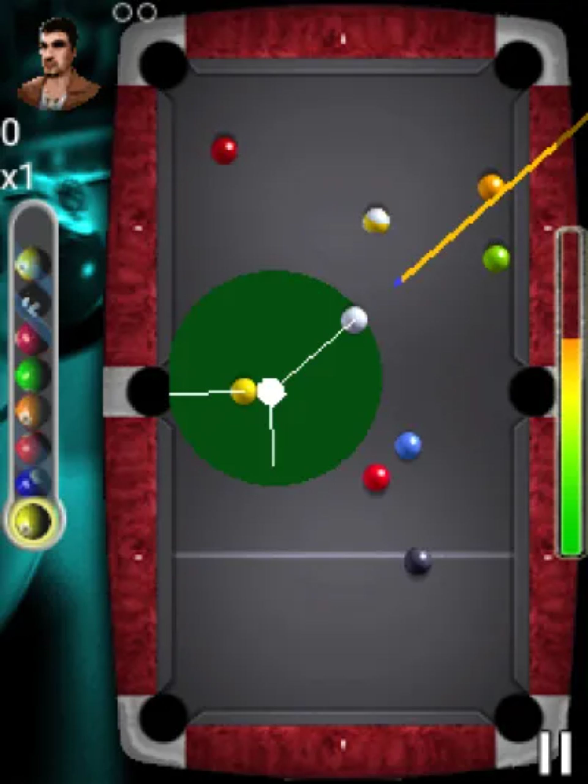 3D真人花式台球Java游戏截图第4张