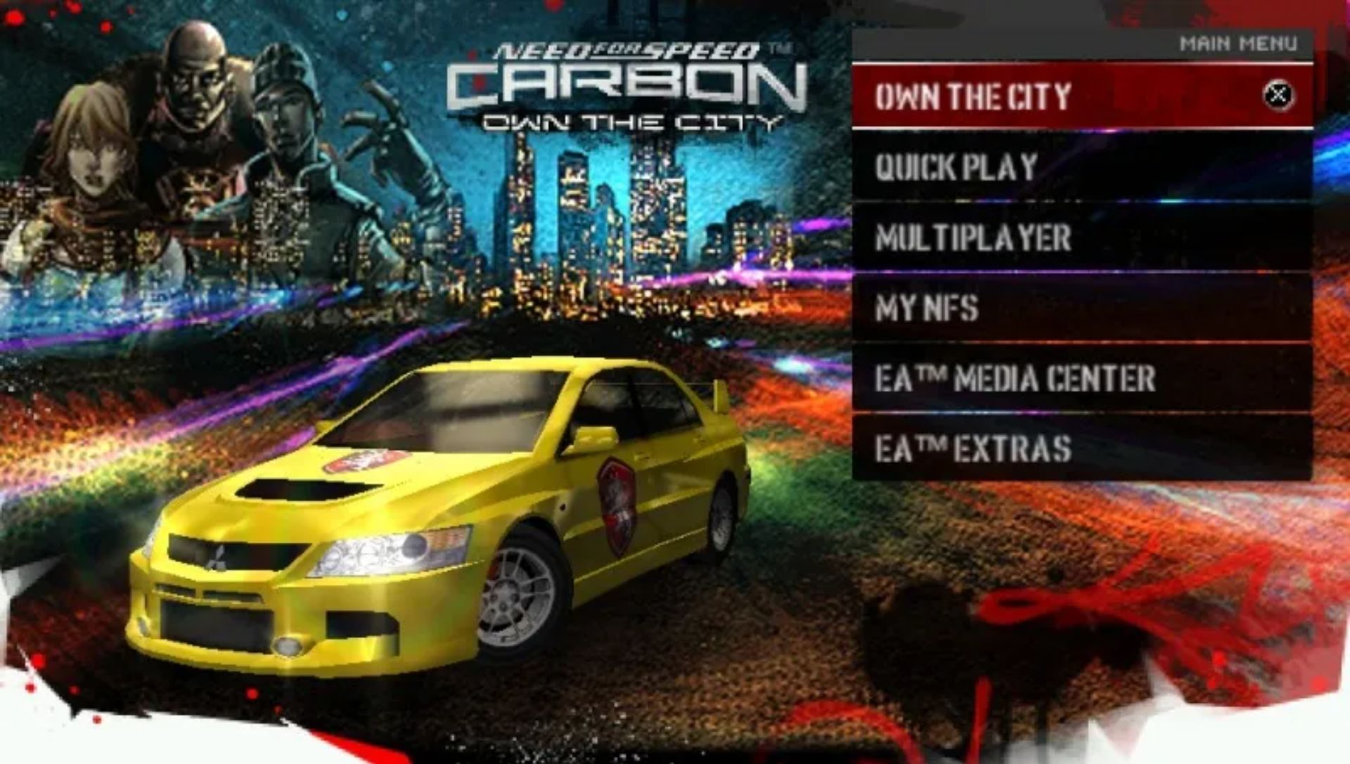 极品飞车：卡本峡谷之城市争霸PSP游戏截图第5张