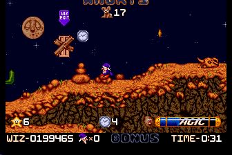 天才向前走／顽皮小巫师MD游戏截图第6张