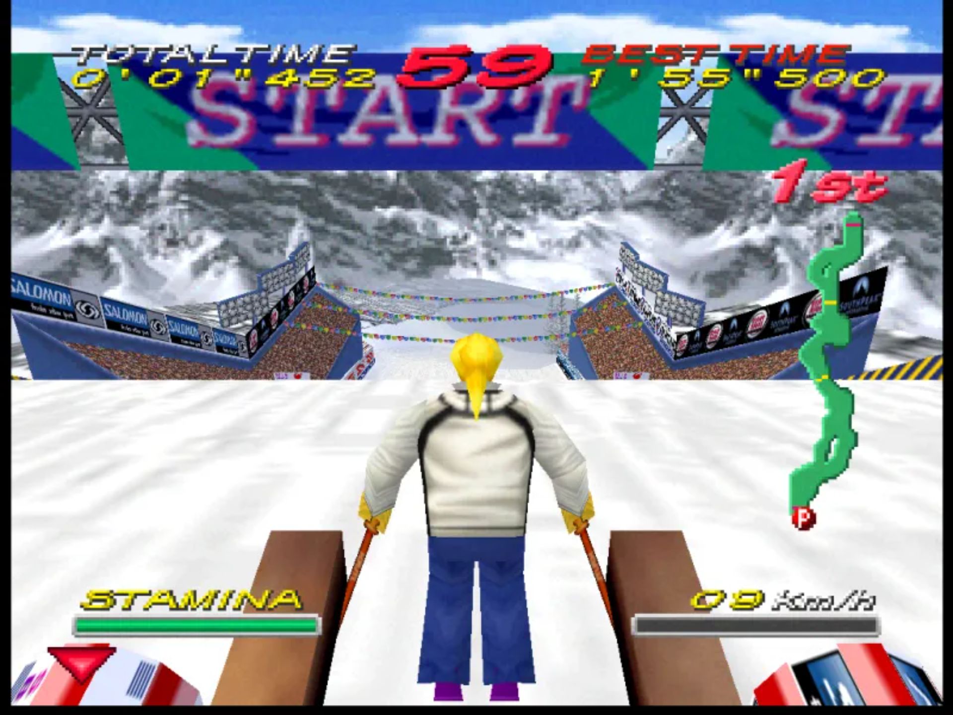 高山滑雪N64游戏截图第11张