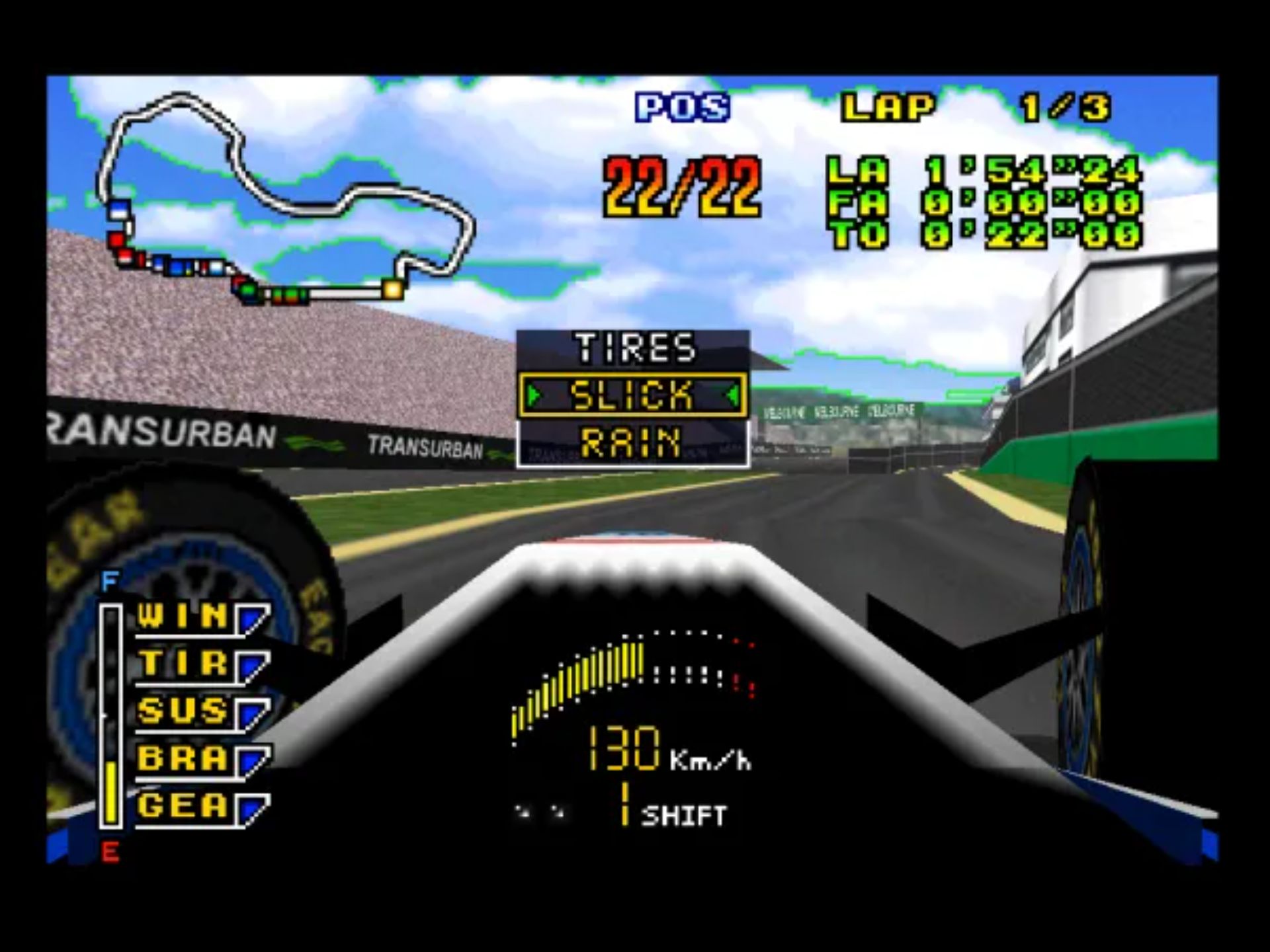 休曼GP赛车N64游戏截图第9张