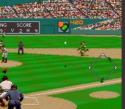 美国职棒大联盟之替补阵容SFC游戏截图第12张