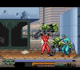 忍者战士牙：归来SFC游戏截图第9张