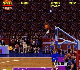 劲爆NBA嘉年华SFC游戏截图第14张