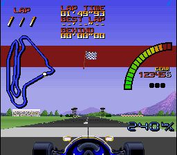 尼格尔曼塞尔F1挑战SFC游戏截图第12张