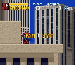 蜘蛛人：致命敌人SFC游戏截图第3张