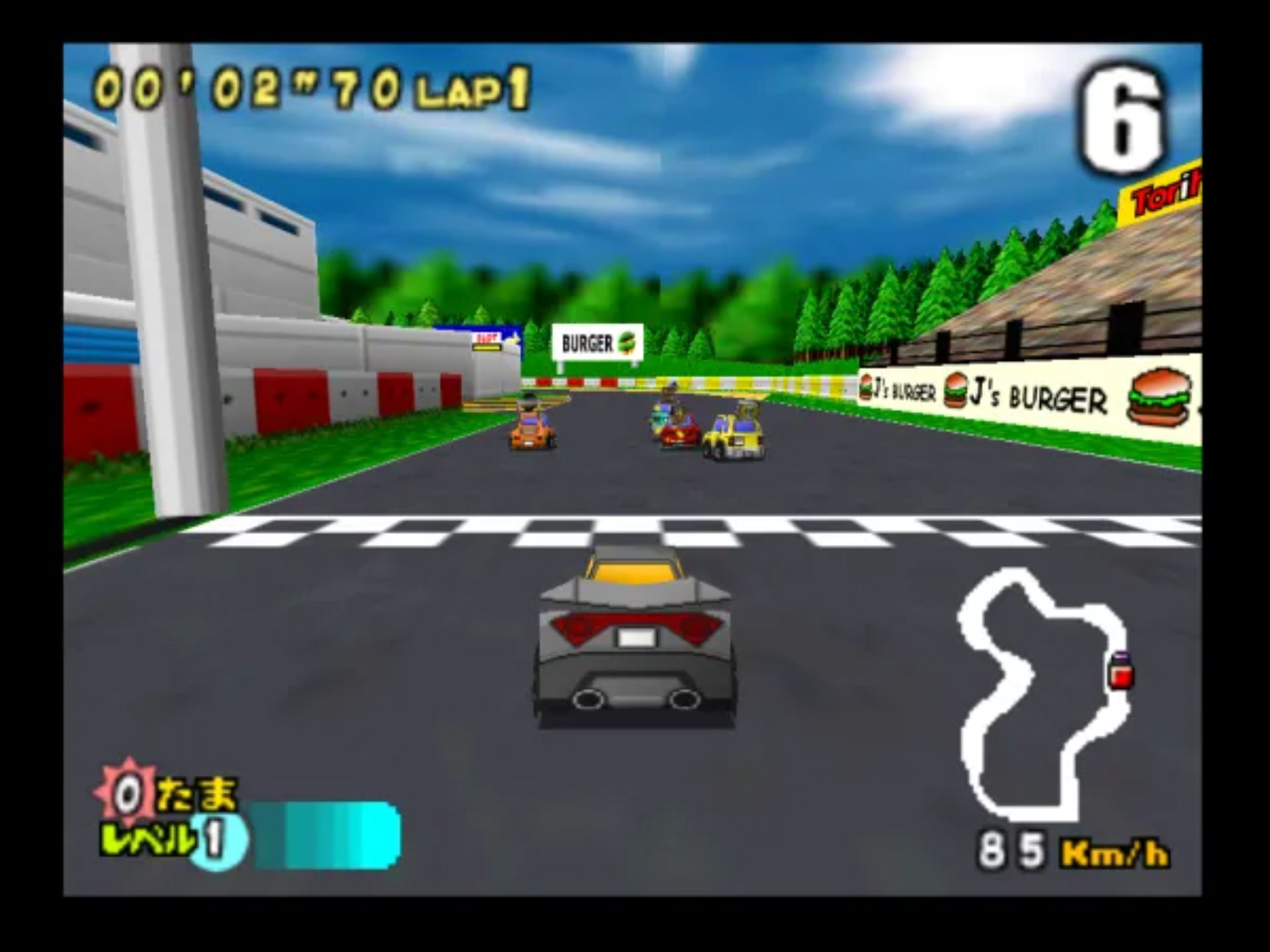 可爱Q赛车2N64游戏截图第6张