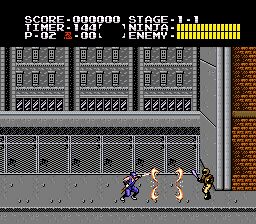 忍者龙剑传：巴SFC游戏截图第5张