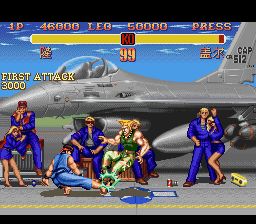 超级街头霸王2：新的挑战者SFC游戏截图第15张