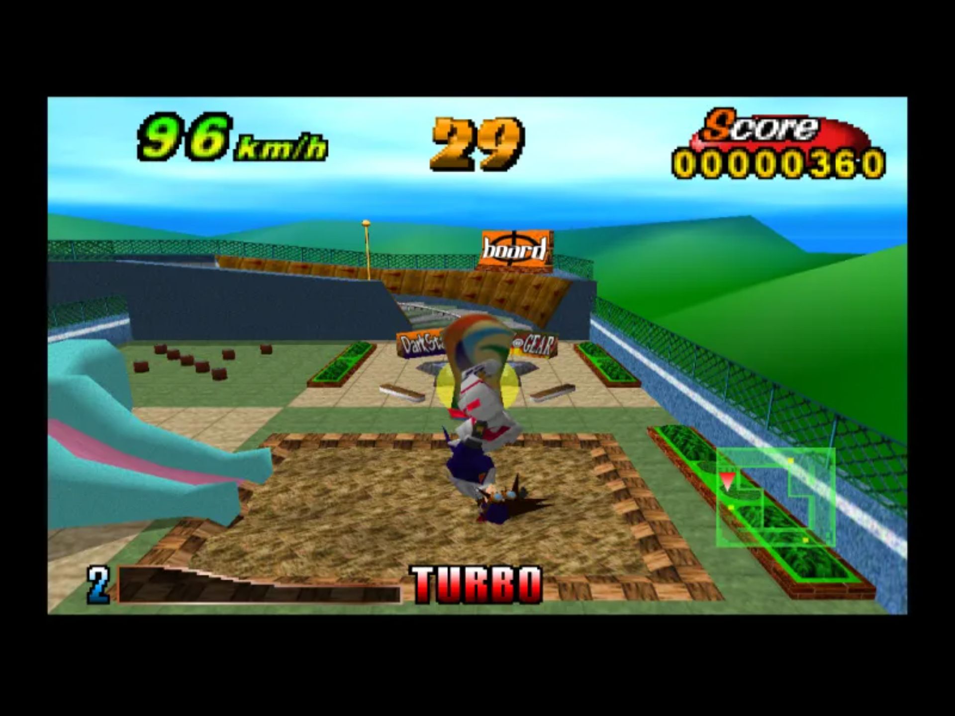 疾风滑板64N64游戏截图第7张
