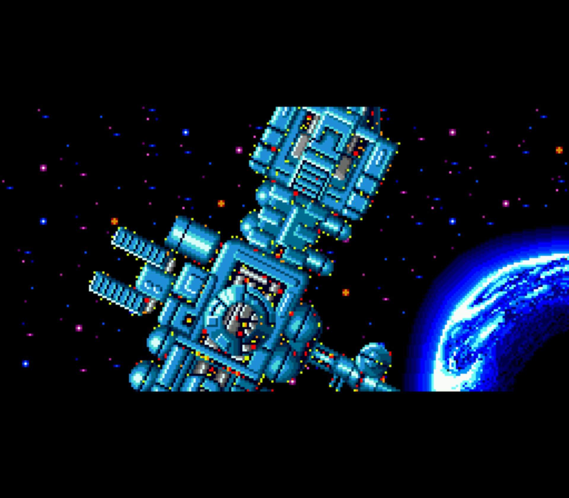 宇宙战机／空中闪光MD游戏截图第7张