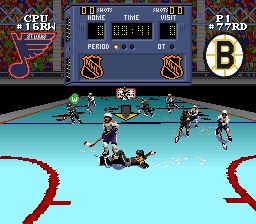 NHL史丹利杯冰球赛SFC游戏截图第13张
