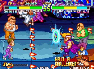 热血超级躲避球街机游戏截图第16张