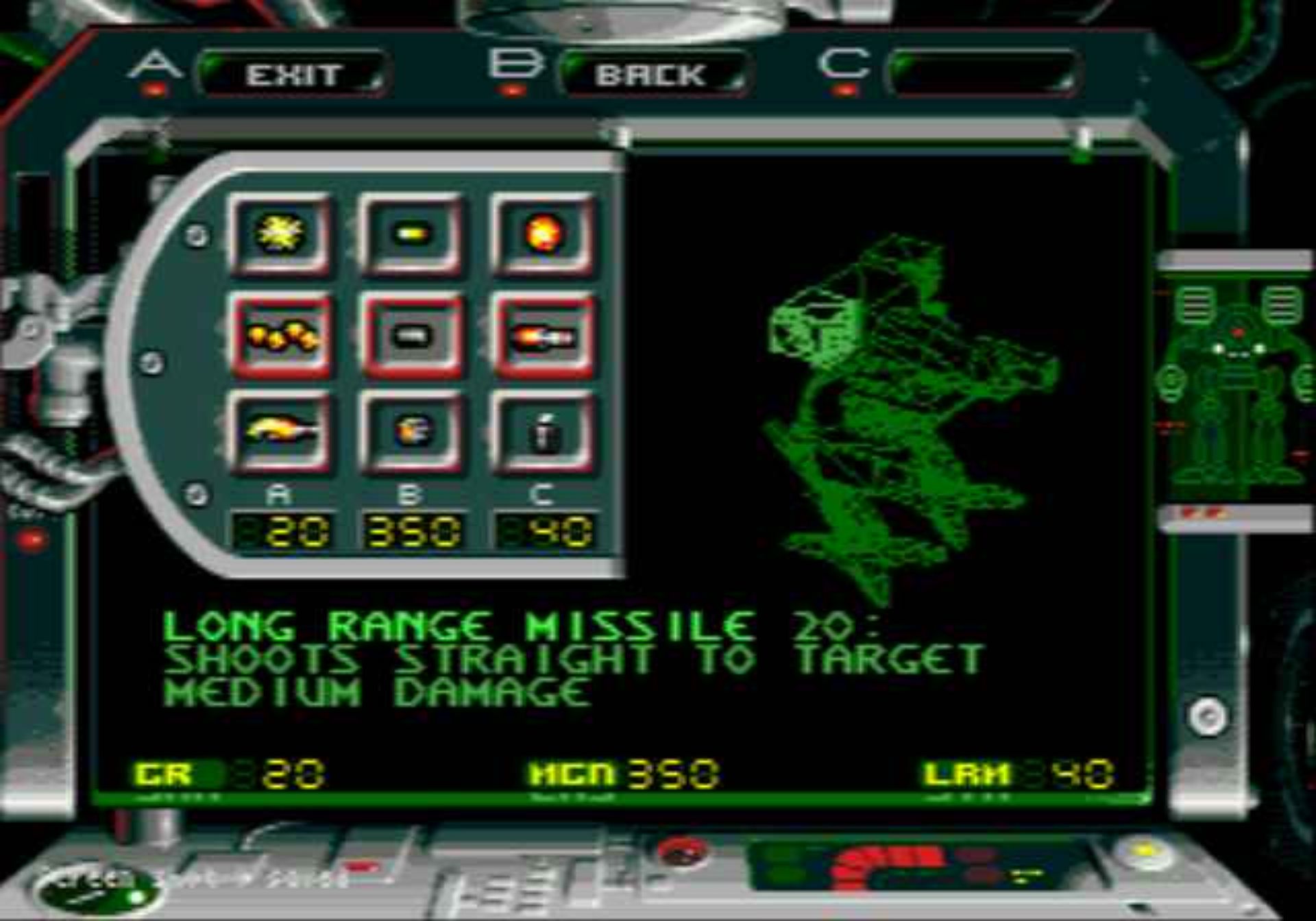 战斗机甲MD游戏截图第7张