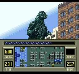 超哥斯拉SFC游戏截图第4张