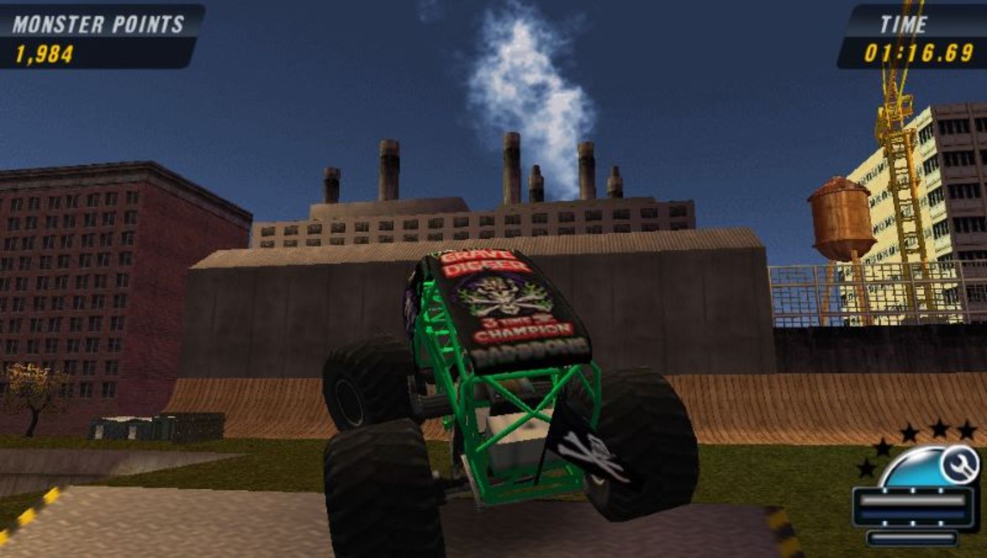 怪物卡车：城市乱斗PSP游戏截图第20张