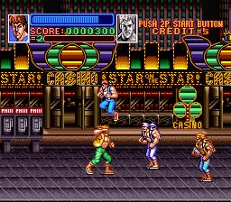 超级双截龙／双截龙归来SFC游戏截图第3张