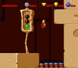 神鸡艾烈佛／神险艾烈佛SFC游戏截图第8张