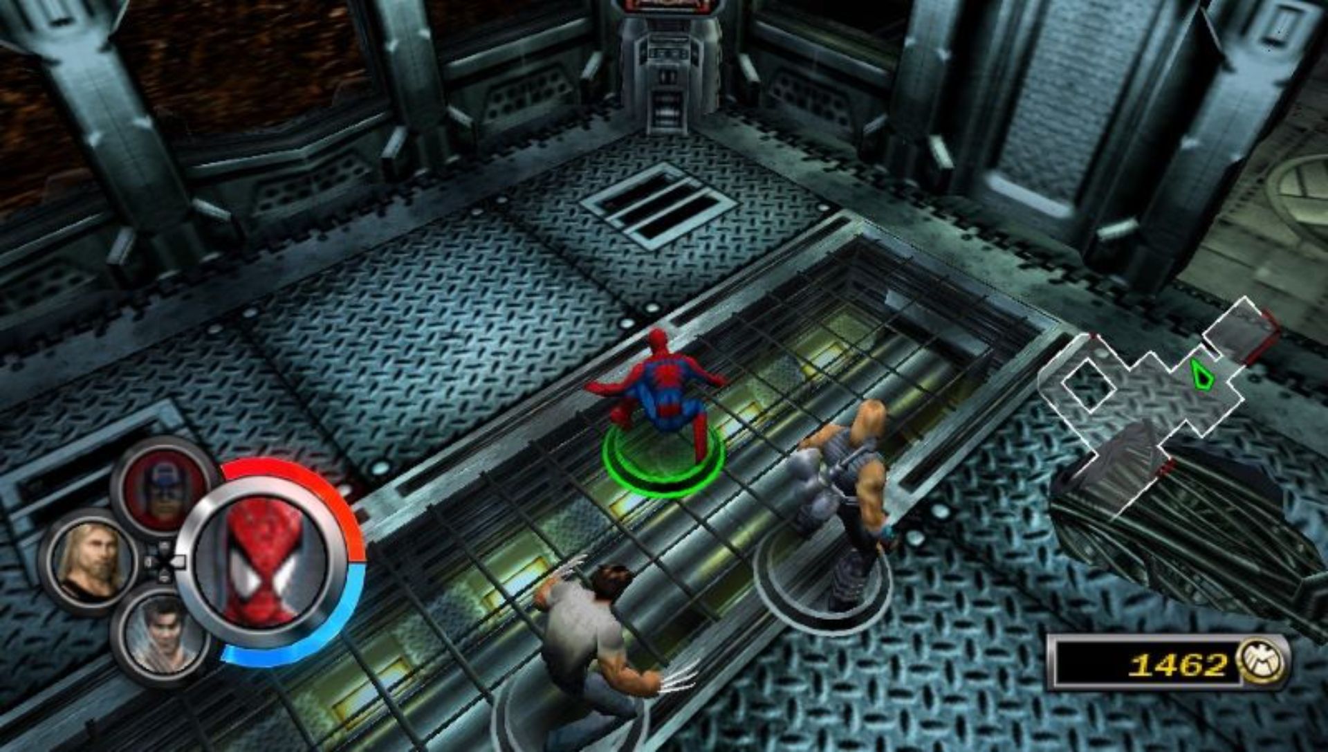 漫画英雄：终极联盟PSP游戏截图第18张