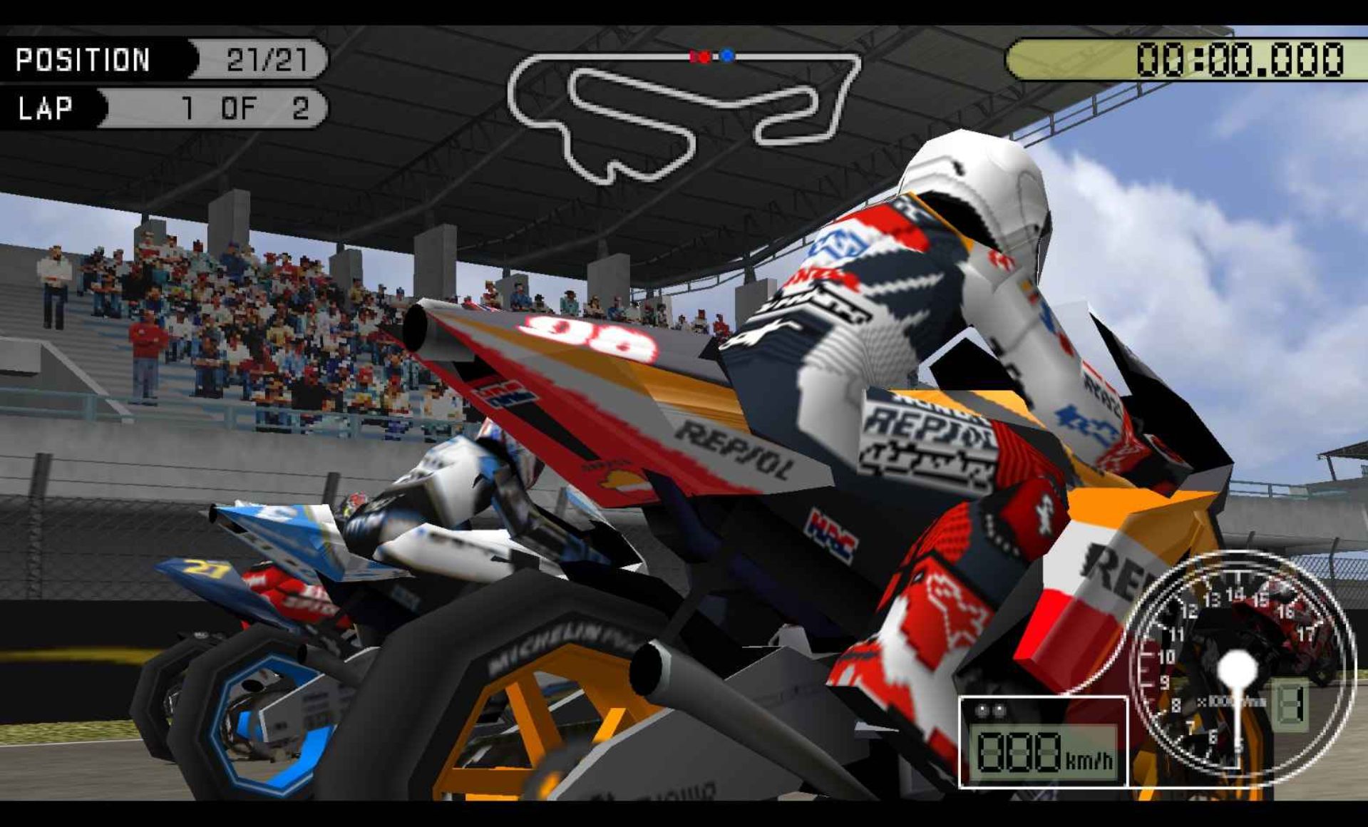 摩托GP／世界摩托大奖赛PSP游戏截图第12张