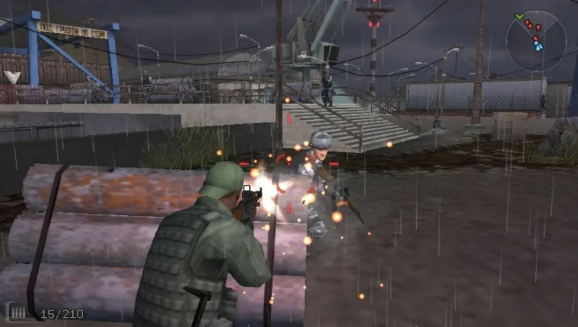 海豹突击队：火线小组3PSP游戏截图第19张