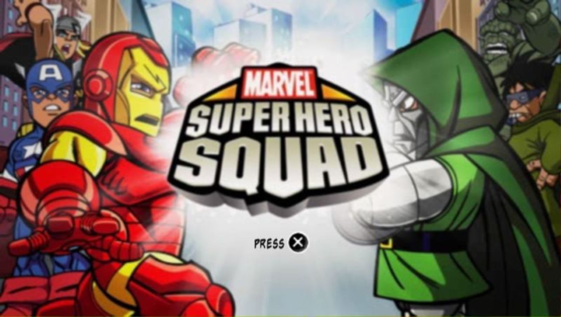 漫威超级英雄战队PSP游戏截图第2张