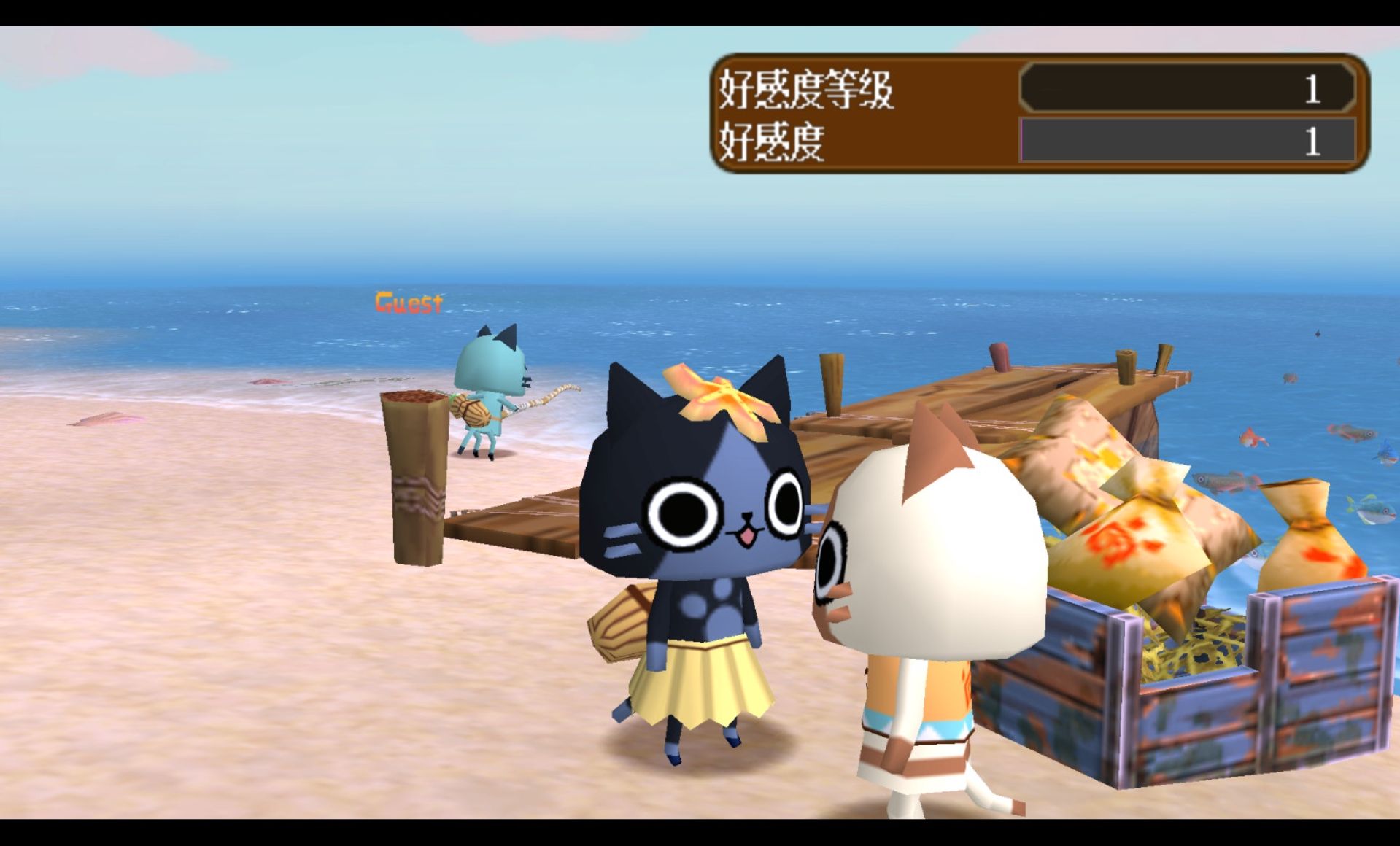 怪物猎人日记：暖洋洋的猫猫村PSP游戏截图第14张