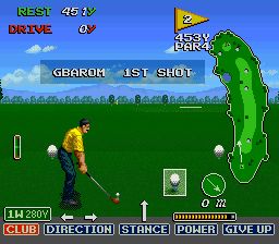 专业高尔夫／Irem高尔夫SFC游戏截图第18张