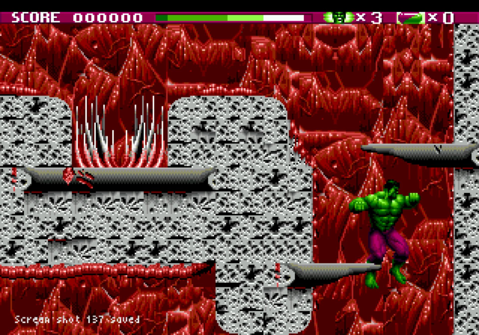 绿巨人／无敌浩克MD游戏截图第11张