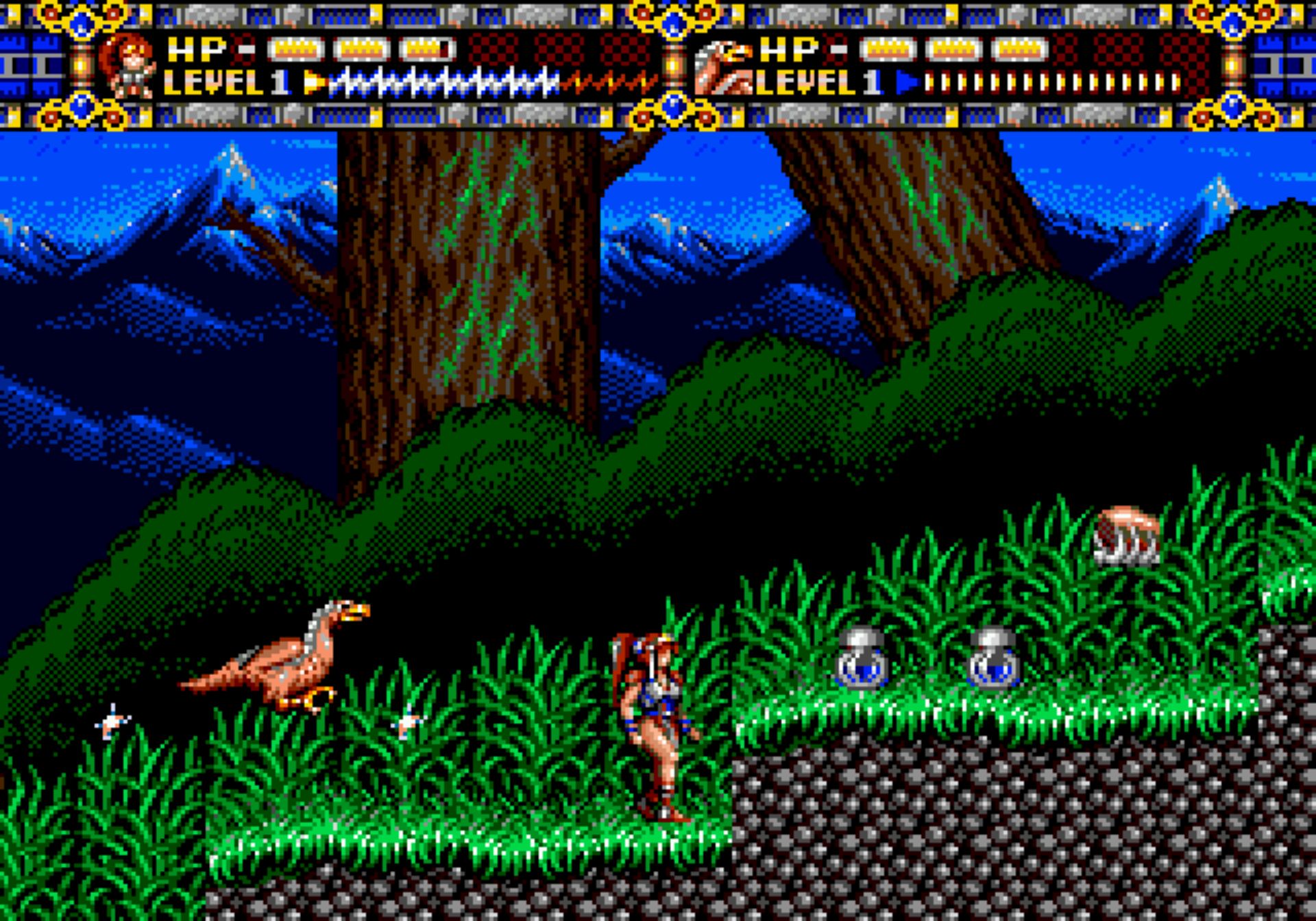 龙少女战士：艾莉西亚MD游戏截图第8张