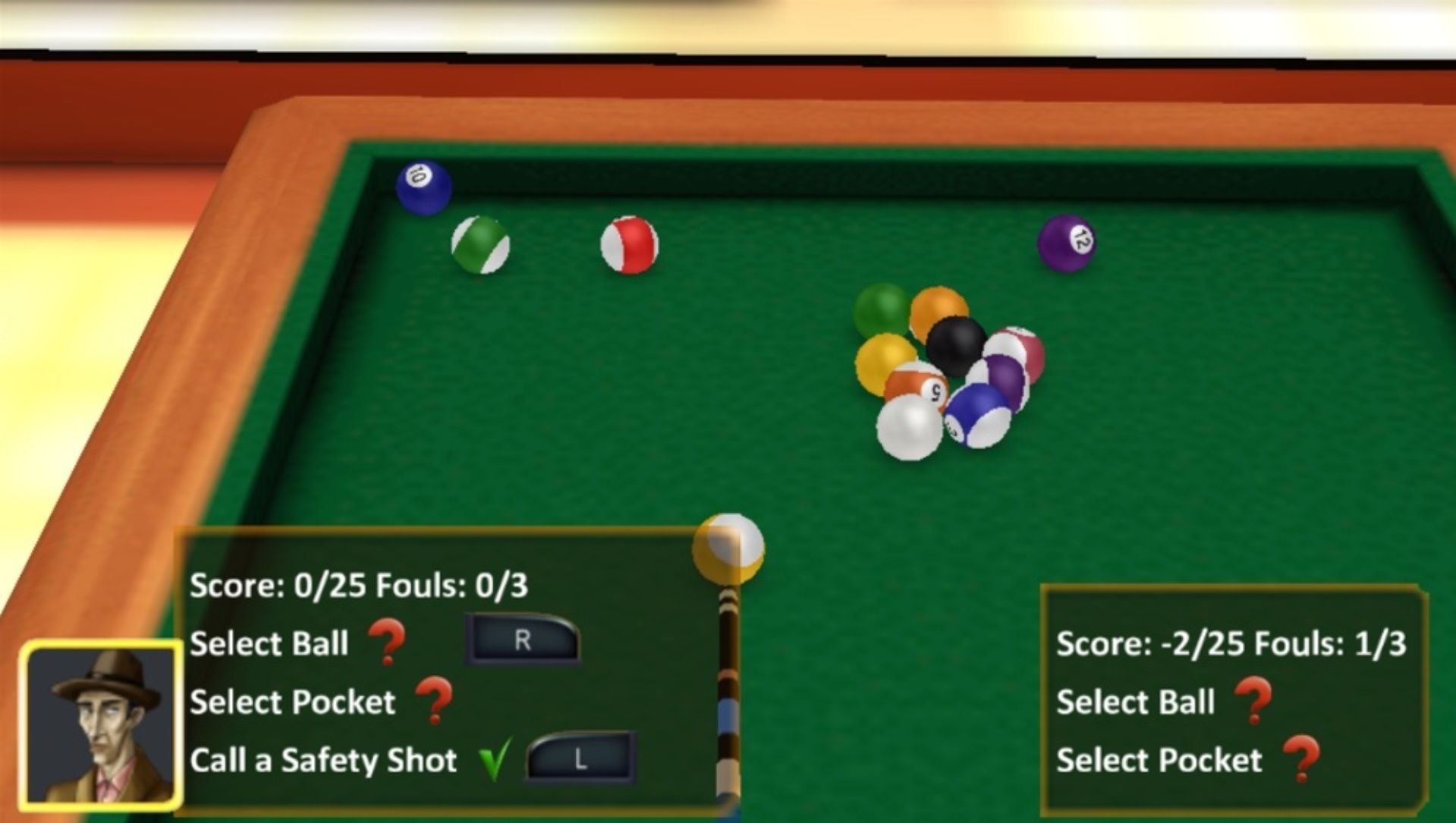 桌球天王PSP游戏截图第13张