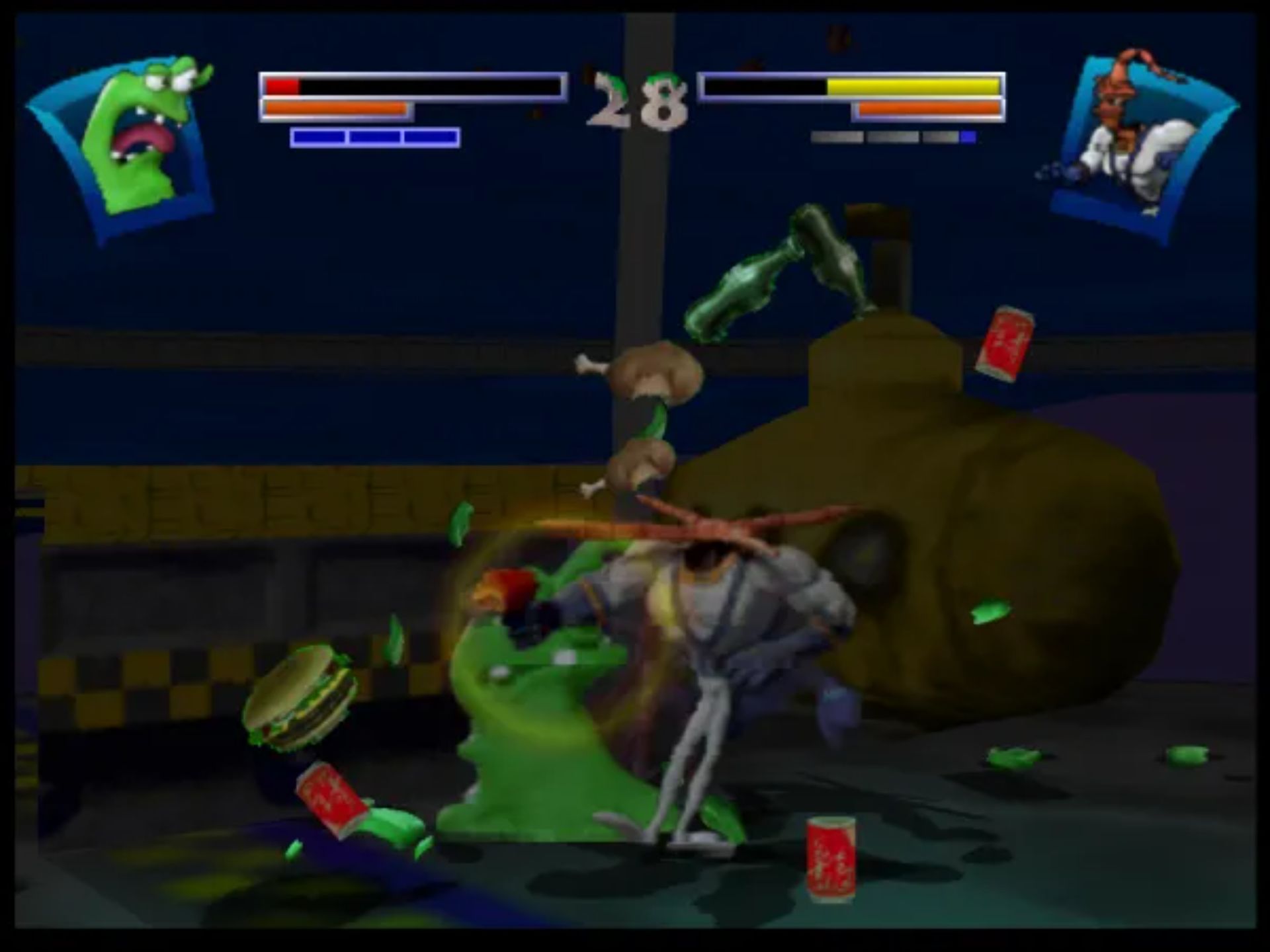 黏土战士：雕刻家之作N64游戏截图第12张