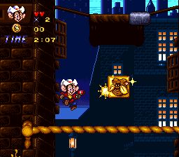 美国鼠谭：西部历险记／西部枪鼠SFC游戏截图第5张