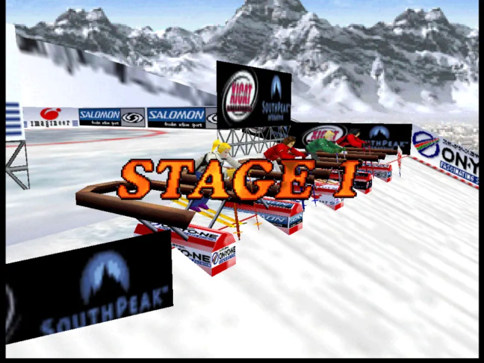 高山滑雪N64游戏截图第6张