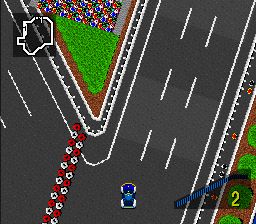 超级巡回赛／超级家庭赛车SFC游戏截图第14张