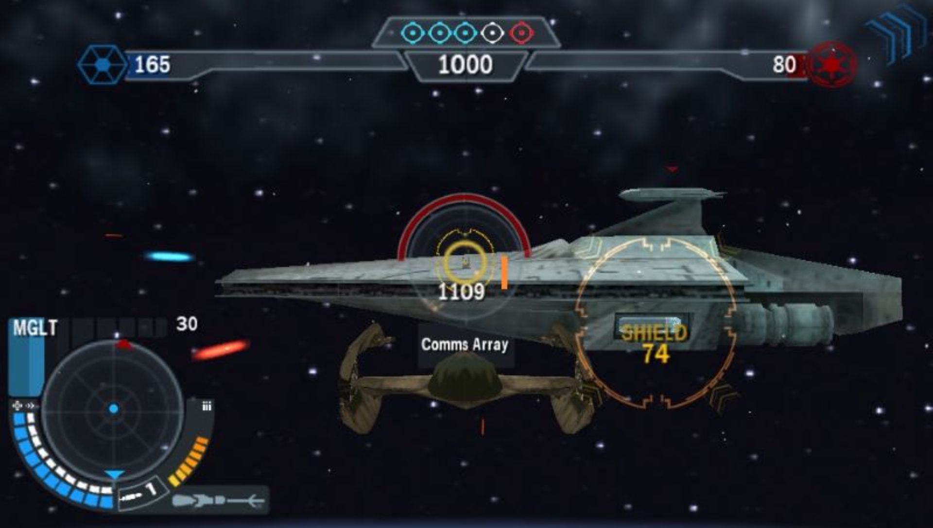 星球大战：前线（精英舰队）PSP游戏截图第10张