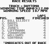 比尔埃利奥特的全国汽车挑战赛GB游戏截图第10张