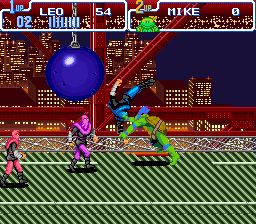 忍者神龟4：时空神龟SFC游戏截图第18张