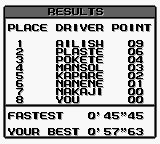 最快圈速GB游戏截图第16张