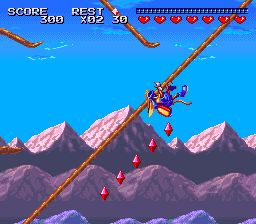 火箭骑士SFC游戏截图第5张