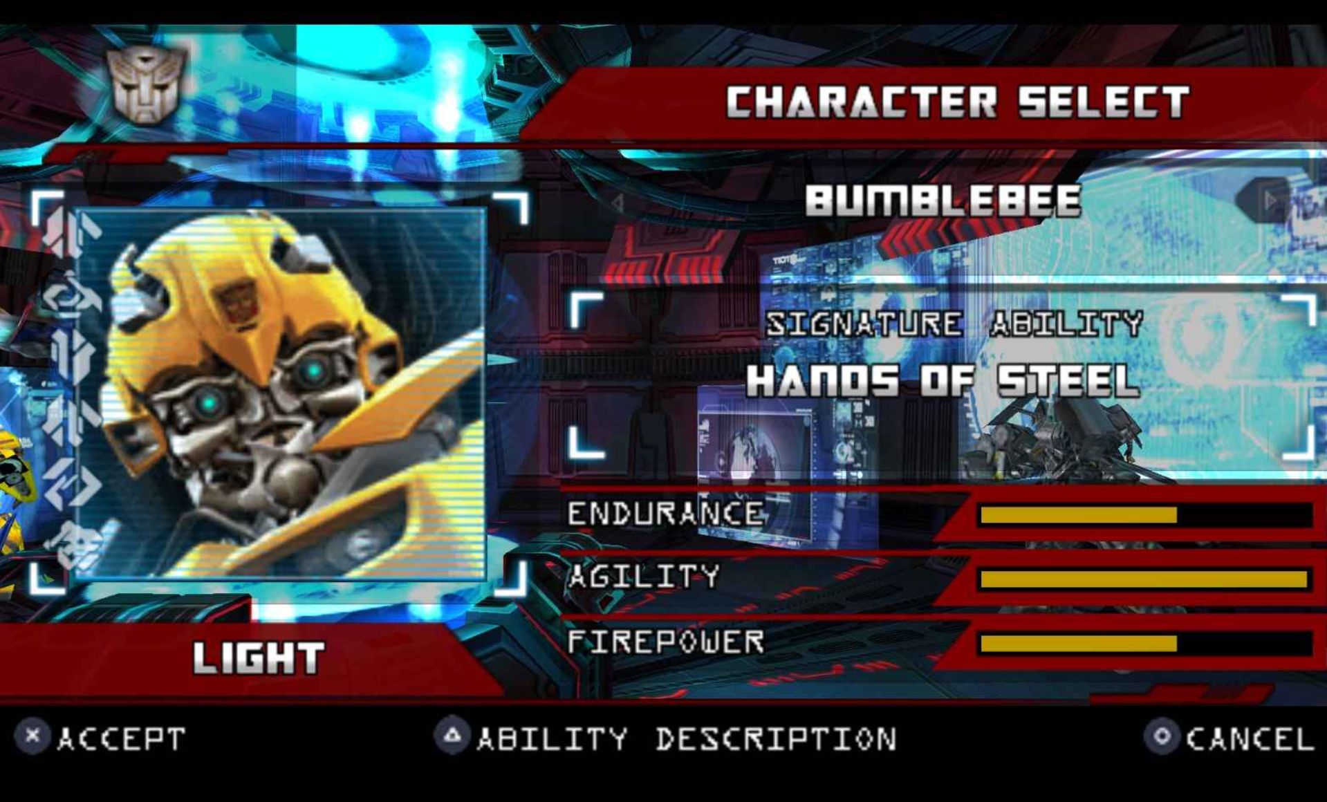 变形金刚2：卷土重来PSP游戏截图第4张