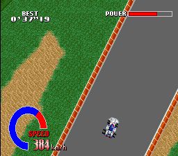 回旋环绕赛车SFC游戏截图第6张